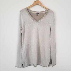 Eddie Bauer Tan Knit Sweater Size TM